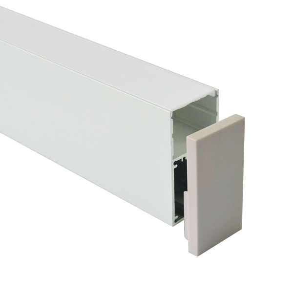 BAPL063 Aluminum Profile - Inner Width 33.4mm(1.31inch) - LED Strip Anodizing Extrusion Channel